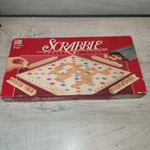 Vintage 1989 Scrabble Crossword Board Game Milton Bradley VGC - $8.50