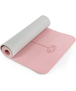 Yoga Mat Non Slip, Pilates Fitness Mats, Eco Friendly, Anti-Tear 1/4&quot; Th... - €34,97 EUR
