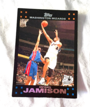 Antawn Jamison Wizards 2006-07 Topps Action Shot NBA Basketball Card - €2,54 EUR