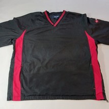 Sport Tek JST62 NEWLY WEDS FOODS Men XL Black Windbreaker Pullover V-Neck Jacket image 10