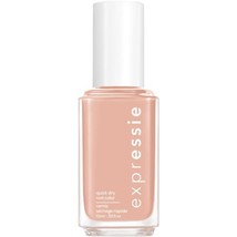 Essie expressie, Quick-Dry Nail Polish, 8-Free Vegan, Light Beige, Buns ... - £9.45 GBP