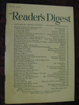 Reader&#39;s Digest June 1948 J P Mcevoy Henry J Taylor Louis Lochner Ely Culbertson - £6.35 GBP