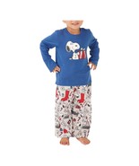 Munki Munki Kids Matching Snoopy Holiday Family Pajama Set Size 2T New - £16.69 GBP