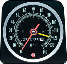 1969 Chevy Chevrolet Camaro Speedometer With Speed Warning - £241.74 GBP