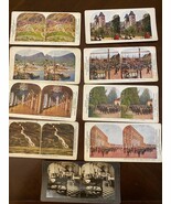 Antique Stereoview Cards Norway, Sweden, Denmark Lot of 9 - $180.68 MXN
