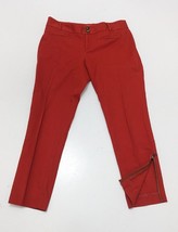 Anthropologie Cartonnier Orange Charlie Ankle Pants Women&#39;s Size 6 Summe... - £20.96 GBP