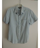 Unisex Shirt Size S Light Blue Chambray S/S Button Down by J Crew Mercan... - $9.89