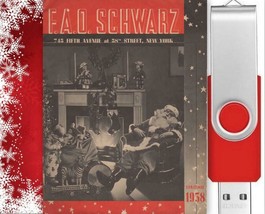 Vintage 1938 FAO Schwarz Christmas Catalog On USB Drive Great For Toy Collectors - £14.15 GBP