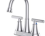 Hurran 4 Inch Bathroom Faucets With Pop-Up Drain And Two Supply Hoses,, ... - $47.95
