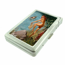 Metal Cigarette Case with Built In Lighter Classic Pin Up D 177 SP - £15.78 GBP