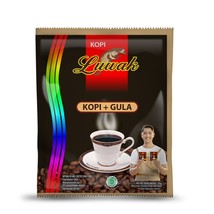Luwak Brand Coffee plus Sugar, 25 Gram (8 sachets) - $21.81