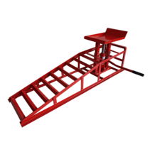 1 x 2T Auto Car truck Service Ramp Lift Heavy Duty Hydraulics Repair Frame Red - £138.45 GBP