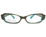 Lafont Issy &amp; LA Petite Eyeglasses Frames CHELSEA 501 Blue Brown 48-13-140 - £73.81 GBP