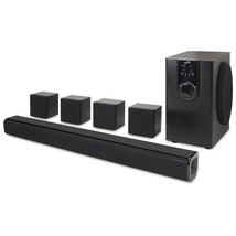 iLive 5.1 Home Theater System with Bluetooth, 6 Surround Speakers, Wall Mountabl - £177.82 GBP