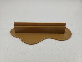 Tyco Mattel Hot Wheels Track Stand Support Pier HO Slot Car Motocross Tan Sand - £8.72 GBP