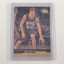 Jason Williams Card #182 Sacramento Kings 1999-2000 Upper Deck Gold Reserve - $8.98