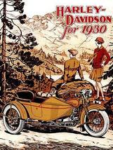 1930 Harley-Davidson - Promotional Advertising Poster - $32.99