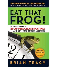 Eat The Frog 21 Great Ways To Stop Delaying And Get More Made IN-
show origin... - £8.75 GBP