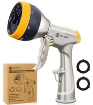 AUTOMAN Garden Nozzle Sprayer, High Pressure Spray Nozzle, 100% Metal Water Hose - £18.32 GBP