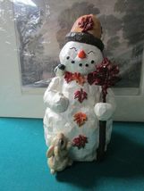 Christopher Radko Compatible with Carlton The Snowman Figurine Christmas 8&quot; New - £65.99 GBP