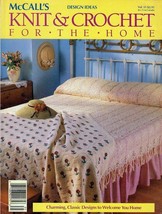 McCall&#39;s Knit &amp; Crochet For The Home Design Ideas Vol. 35 1989 Full Dire... - $8.95