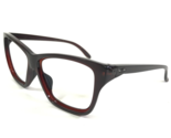 Oakley Eyeglasses Frames OO9298-04 Hold On Clear Dark Brown Cat Eye 58-1... - $46.59