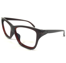 Oakley Eyeglasses Frames OO9298-04 Hold On Clear Dark Brown Cat Eye 58-1... - $46.59