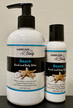 BEACH HAND &amp; BODY LOTION - Tropical Musk Moisturizer with Cocoa &amp; Shea B... - $5.97+