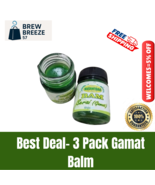 3 X Nusantara Gamat Serai Herbal Balm | Muscle & Joint Relief | Free Shippping