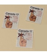 CANADA Stamp #815 1979 New Postal Codes Woman&#39;s Hand 17¢ used - $2.08 CAD