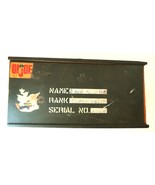 Vtg 1960s Gi Joe Wooden Foot Locker Accessory 12&quot; Toy Case - €21,39 EUR