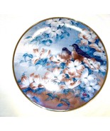 Plate Franklin Mint  Robins In Dogwood Collection - $320.38 MXN