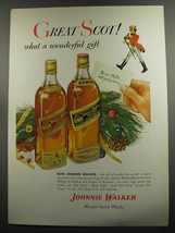 1952 Johnnie Walker Scotch Ad - Great Scot! what a wonderful gift - £14.50 GBP
