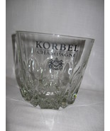 Korbel Champagne Heavy Cut Glass Ice Bucket California Sparkling Wine Ba... - £16.51 GBP