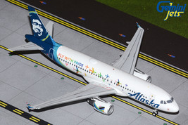 Alaska Airlines Airbus A320 N854VA Pride Gemini Jets G2ASA1047 Scale 1:200 - $80.76