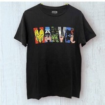 Marvel Comics Avengers Mens Tee Shirt Black Size Large - £12.98 GBP