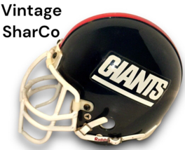 N. Y. Giants 1976-1999 Era Authentic Vintage Sharco Mini Football Helmet - £62.14 GBP