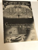 The Outer Limits Poltergeist The Legacy Tv Guide Print Ad TPA15 - £4.68 GBP