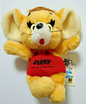  TOM&amp;JERRY  MASUDAYA 1987 JERRY Plush Toy Doll Made in JAPAN Super Rare  - $168.30