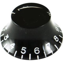 CE Top Hat Knob Control, Gibson Style, Embossed Numbers, Black, Single - £3.16 GBP