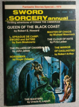 Sword &amp; Sorcery Annual (1975) Brak, Moorcock, Reh Conan Queen Of Black Coast Vf - £15.78 GBP