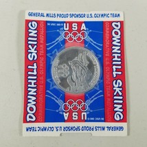 1998 Olympic Medallion Downhill Skiing General Mills US New in Package V... - £4.47 GBP