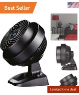 Black High Velocity Floor Fan with 3-Speed Control | 530 Compact Air Circulator - $82.49