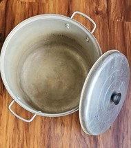 Vintage ~ Century ~ Aluminum Stockpot w/Handles &amp; Lid ~ Made in USA ~ 9.... - $112.07 CAD