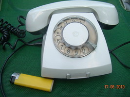 Vintage Soviet Russian Ussr  Rotary Dial Phone 1975 - £42.48 GBP