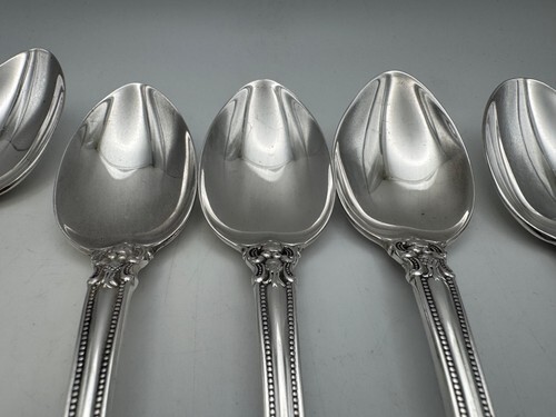 Set of 5 Reed & Barton Silverplate KING FRANCIS Teaspoons Item image 3