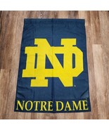 Notre Dame University Fighting Irish Banner Flag 29&quot; x 41&quot; NCAA College ... - €11,01 EUR