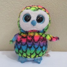 Ty Beanie Boos Aria the Owl Big Blue Sparkle Eyes NO TAG - £7.97 GBP