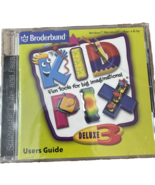Kid Pix Deluxe 3  PC CD Rom-Rare-SHIPS N 24 HOURS - $80.43 CAD