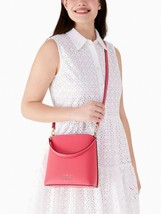 NWB Kate Spade Darcy Bucket Bag Bikini Pink Leather WKR00439 $359 MSRP Gift Bag - £77.06 GBP